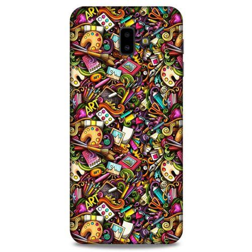 Graffitix (18) Desenli Silikon Kapak Samsung Galaxy J6 Plus Kılıf