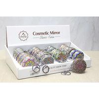 Taşlı El Aynası Anahtarlık