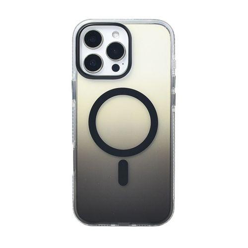 Apple iPhone 16 Pro Max Kılıf M-safe Şarj Özellikli Transparan Renk Geçişli Zore Toros Kapak
