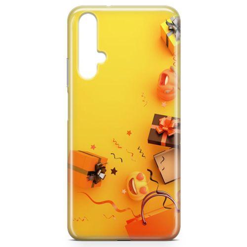 Honor View 20 Kılıf Hediyelik Ürünler Arka Kapak Koruma Desenli Full Koruyucu