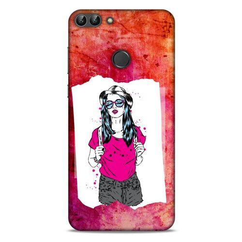 Sokak Modası 81 Huawei Psmart Kılıf Desenli Silikon