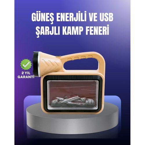 Solar Enerjili Alev Lambası – El Feneri Ve Dekoratif Işık