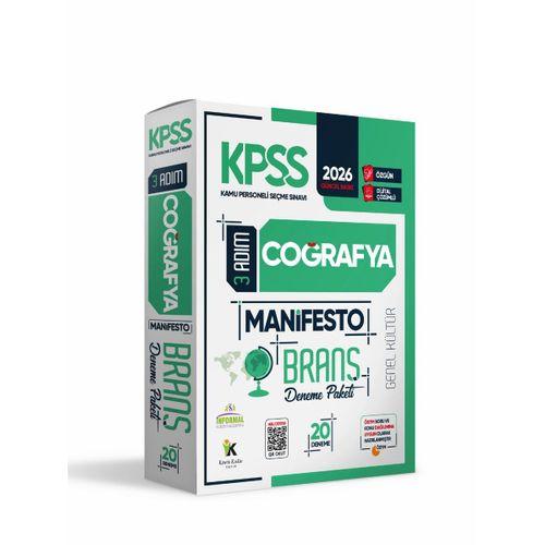 2026 KPSS Önlisans Tarih Coğrafya Vatandaşlık Kara Kutu Soru Bankası ve Manifesto Deneme 6lı Set