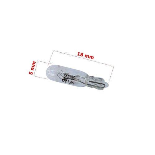 UNİVERSAL 12V 1,2 Dipsiz Gösterge Ampül T5 Küçük