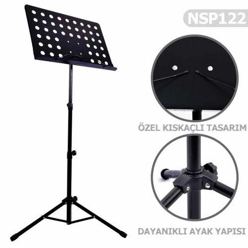 Nota Sehpası Profesyonel Metal NSP122