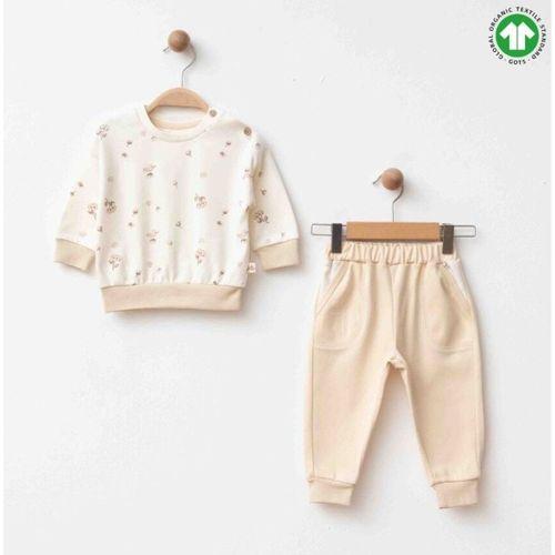 Eslenza Eslenza Organik İkili Takım 2245 Ekru