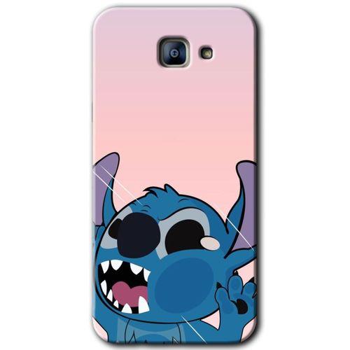 Potkal Hediye Fabrikası Samsung Galaxy A8 2016 Kılıf HD Desen Baskılı Arka Kapak - Stitch