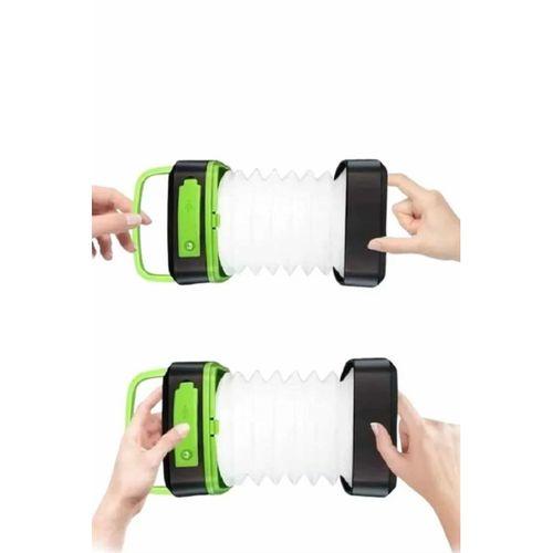 Katlanabilir Kamp Lambası Akordiyon Lamba Şarjlı 3 Kademeli Solar