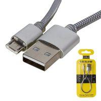 Powermaster Dataline Micro Serisi Örgülü Kısa Şarj Kablosu