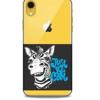 Zoologix (61) Apple iPhone XR Şeffaf Kılıf Silikon Desenli