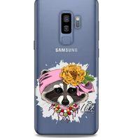 Zoologix (44) Samsung Galaxy S9 Plus Şeffaf Kılıf Silikon Desenli