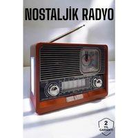 Nostaljik Radyo Usb,aux Ve Sd Kart Girişli Bluetooth Bağlantılı