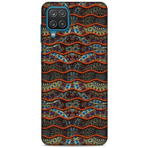 Lopard Samsung Galaxy A12 Uyumlu Kılıf Taşlı (35) Fit Design Kılıf
