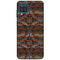 Lopard Samsung Galaxy A12 Uyumlu Kılıf Taşlı (35) Fit Design Kılıf