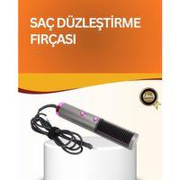 Çok Yönlü Kullanıma Uygun Saç Kurutma Ve Düzleştirme Fırçası