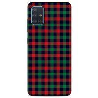 Gömlek (30) Desenli Silikon Kapak Telefon Kabı Samsung Galaxy A51 Kılıf