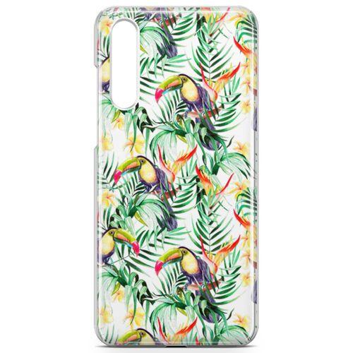 Huawei P20 Pro Kılıf Tropika Arka Kapak Koruma Desenli Full Koruyucu