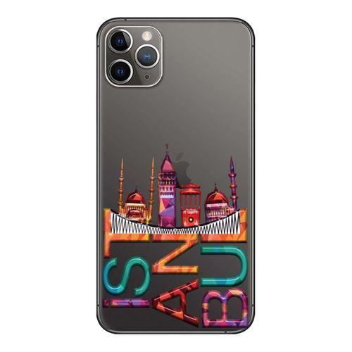 iPhone 11 Pro Max Kılıf İstanbul Baskılı Esnek TPU Silikon