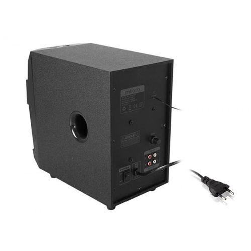 MIKADO MD-671BT, 40W, 2+1, Masaüstü, FM/BT/SD/USB, Siyah Kasa, Speaker