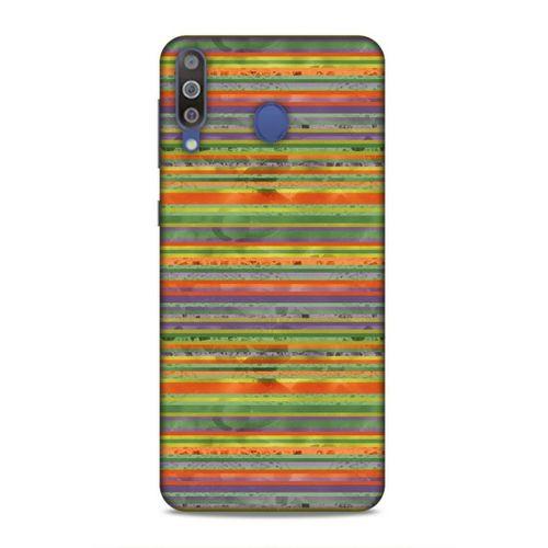 Samsung Galaxy M30 Uyumlu Kılıf Utopia (49) Ultra Silikon Kılıf Mor