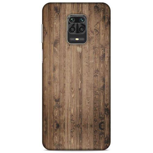 Lopard Xiaomi Redmi Note 9 Pro Uyumlu Kılıf Wood'X (6) Silikon Kılıf Desenli