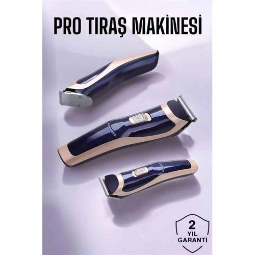 Profesyonel Şarjlı Saç Ve Sakal Traş Makinesi Kolay Kullanım