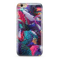 Apple iPhone 6 6s Kılıf Renkli Boncuk 3d Arka Kapak Koruma Desenli Full Koruyucu