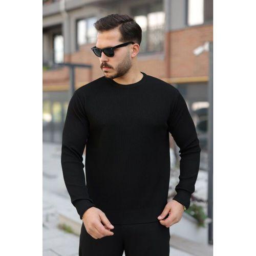 Erkek Selanik Örme Bisiklet Yaka Triko