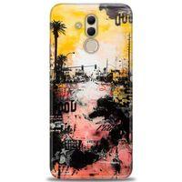 Huawei Mate 20 Lite Kılıf HD Baskılı Kılıf - Karışık Baskı + Tam Ekran Koruyucu