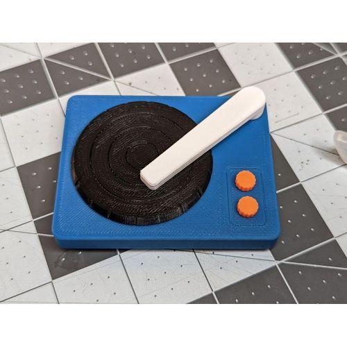 DJ Turntable _ Kayıt Çalar Mekanik Oyuncak - 5141929