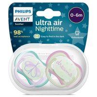 Philips Avent Ultra Air Gece Emzik 0-6 Ay Kız