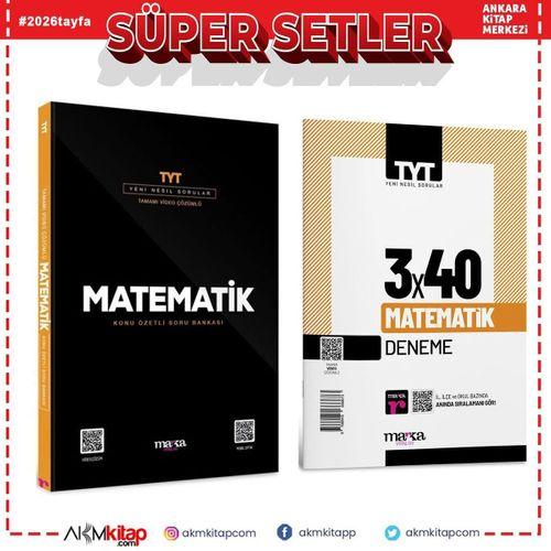Marka Yayınları TYT Matematik Soru ve Deneme Seti 2 Kitap