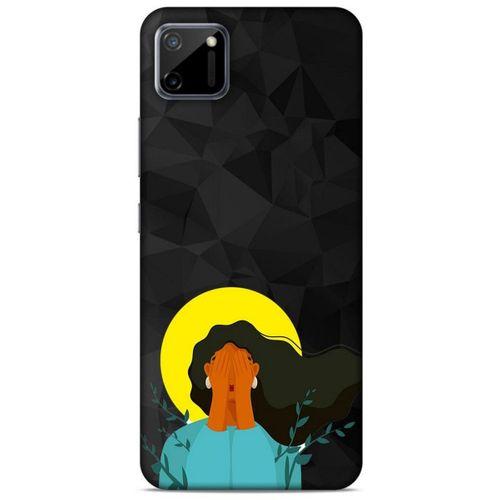 Oppo Realme C11 Kılıf Depresyon (9) Kılıf Siyah Mavi