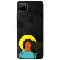 Oppo Realme C11 Kılıf Depresyon (9) Kılıf Siyah Mavi