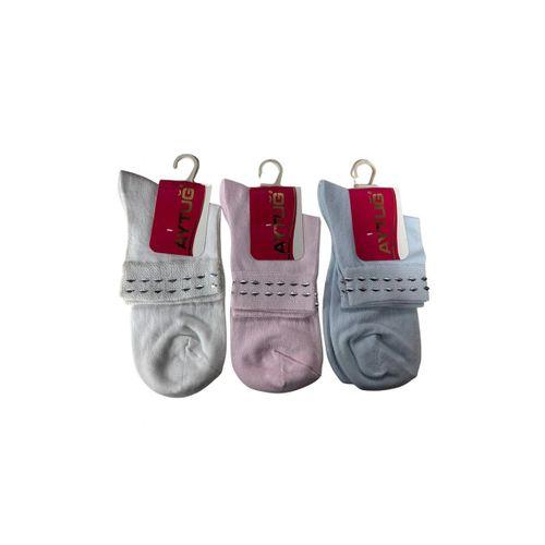 Aytuğ Taşlı Bayan Soket Çorabı 30319