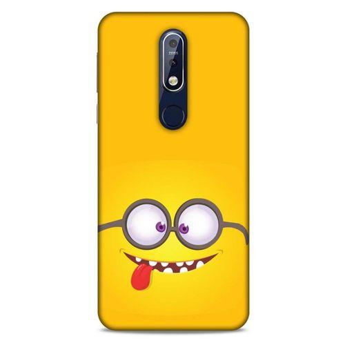 Emojix (86) Nokia 7.1 Kılıf Silikon Kapak Desenli