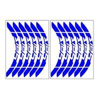 YAMAHA Yamaha Reflektör Mavi Ybr Uyumlu Büyük 1 Set Jant Şeridi