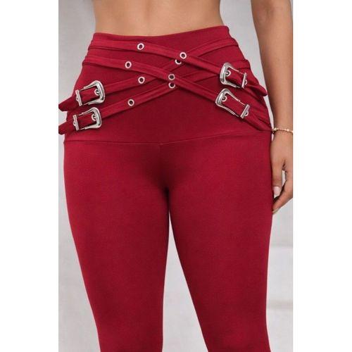 Kadın Yüksek Bel önden çapraz Kuş Göz Detaylı Dalgıç Tayt