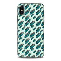 Apple Iphone X Kılıf Desenli Özel Seri Tüyler (50) Shockproof Kılıf