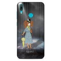 Huawei Y7 Prime 2019 Kılıf FunnyMaX (30) Silicone Case Antrasit