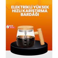 Isıtıcılı Manyetik Karıştırıcı Kupa – 400 ml, C Tipi Şarjlı, Akıllı Tasarım