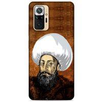 Xiaomi Redmi Note 10 Pro Uyumlu Kılıf Ottoman (48) Bumper Kılıf 4. Mustafa