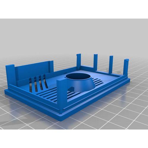 Retro Raspberry Pi 5 Kasa 2 Parça Tak Fit Vida Gerektirmeyen (Bu ürün Sadece Plastik parçadır - Almadan Önce Soru Sorabilirsiniz)