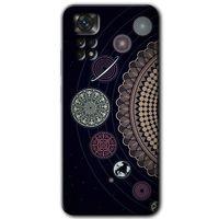 MRCİLETİSİM Xiaomi Redmi Note 11s 5G Global Kılıf HD Desen Baskılı Arka Kapak+Temperli Cam - Gezegen Döngüsü