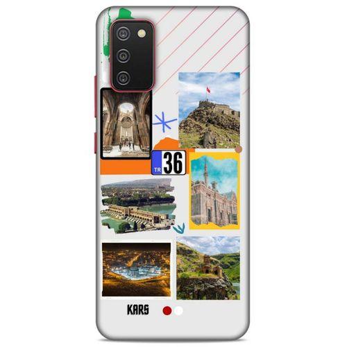 Lopard Samsung Galaxy A02S Uyumlu Kılıf Şehirli ※ (36) Kars Glitter Kılıf
