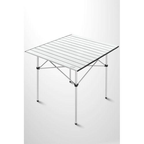 Box&Box Alüminyum, Katlanabilir Kamp ve Piknik Masası, Omuz Askılı Taşıma Çantasıyla XL, Gri