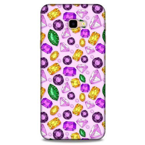 Samsung Galaxy J4 Plus Kılıf Baskılı Özel Seri Taşlı (50) Shockproof Kılıf