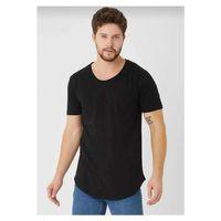 Erkek Pis yaka Oval Kesim Basic T-Shirt