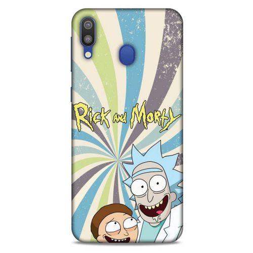 Samsung Galaxy M20 Uyumlu Kılıf Rick And Morty (3) Kapak President Morty