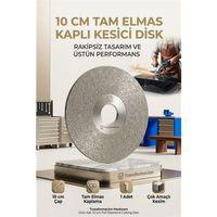 Profesyonel Full Elmas Disk 100mm - Granit, Seramik, Metal Kesme & Bileme Taşı 723178